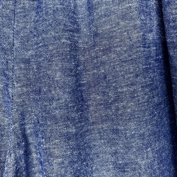 Reitman's Blue Linen Wide Leg Pants Size XXL Petite - Picture 8 of 13